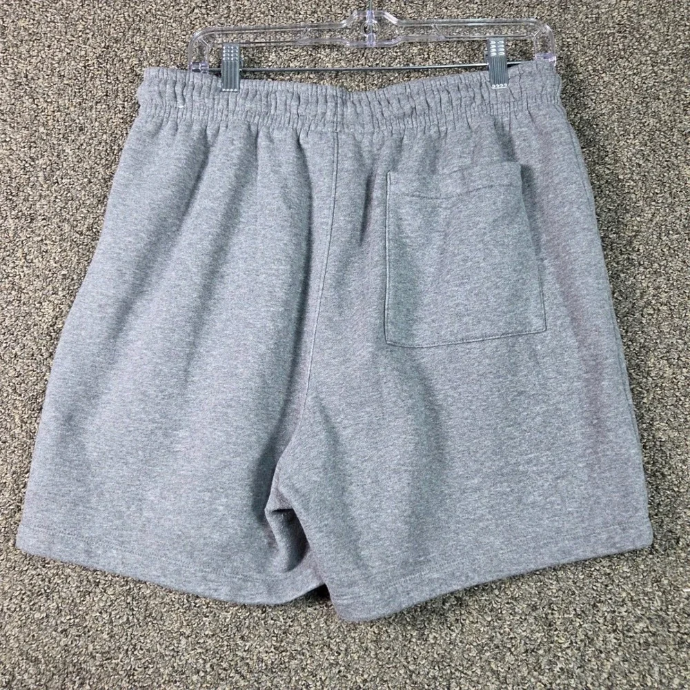 Jordan Brooklyn Fleece Shorts Mens Large Grey DQ7470-091 Jumpman Sweat Shorts